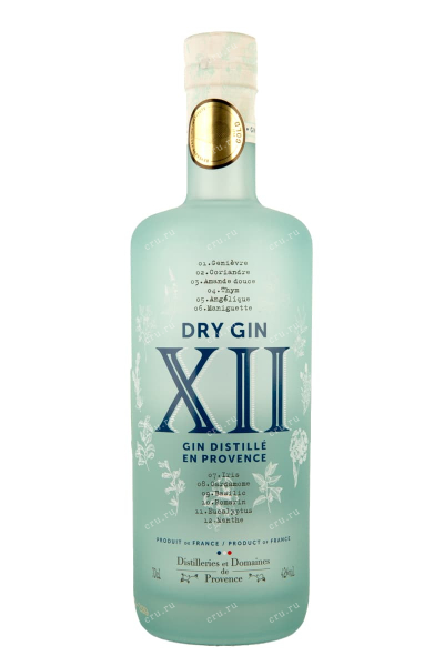 Джин Gin dry 12  0.7 л