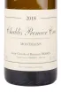 Этикетка вина Chablis Premier Cru Montmains 2018 0.75 л