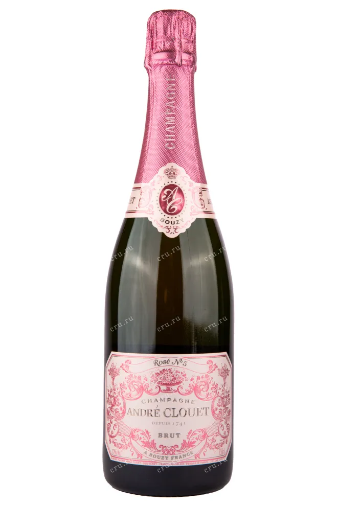 Шампанское Andre Clouet Rose №5 Brut  0.75 л