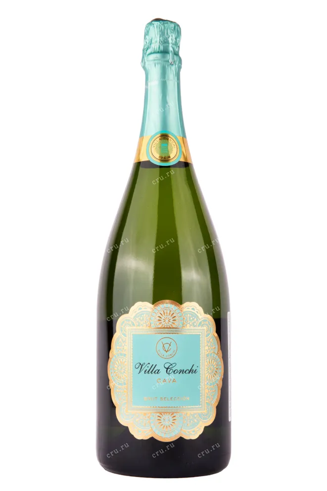 Игристое вино Villa Conchi Cava Brut Seleccion with gift box 1.5 л