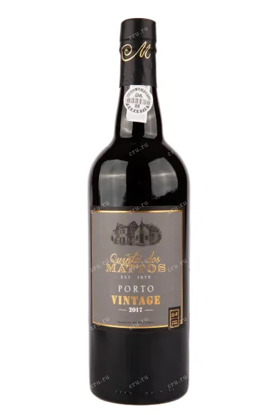 Портвейн Porto Quinta dos Mattos Vintage 2017 0.75 л