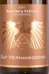 Этикетка Gut Hermannsberg  Rotenberg Kabinett Riesling 2021 0.75 л