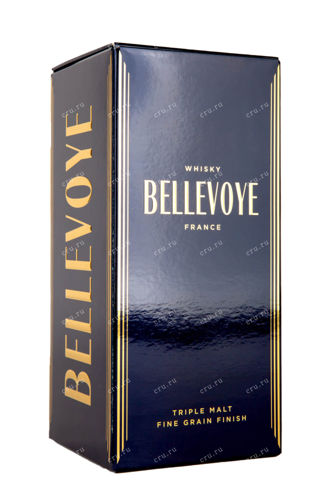 Подарочная коробка Bellevoye Finition Grain Fin Triple Malt  0.7 л