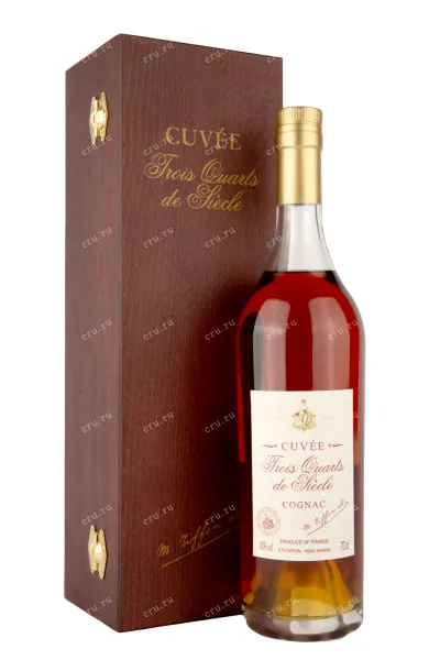 Коньяк Tiffon Cuvee Trois Quart de Siecle 75 years in gift box   0.7 л