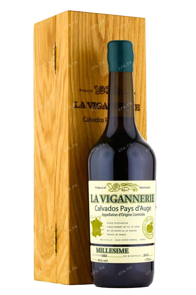 Кальвадос La Vigannerie 1988  0.7 л