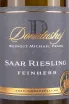 Этикетка Donatushof Saar Riesling Feinherb 0.75 л