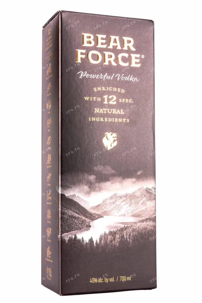 Подарочная коробка Bear Force Powerful in gift box 0.7 л