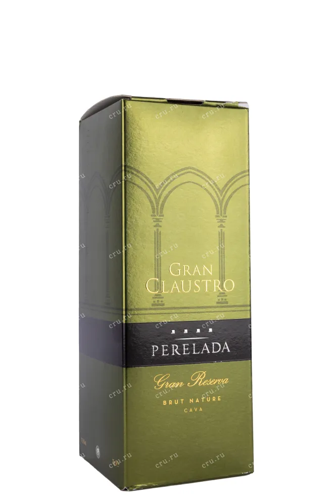 Подарочная коробка Castillo Perelada Gran Claustro Brut Nature 0.75 л