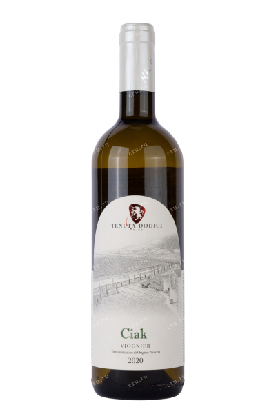 Вино Tenuta Dodici Ciak Viognier 2020 0.75 л