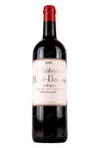 Вино Chateau Haut-Bages Liberal Grand Cru Classe Pauillac 2016 0.75 л