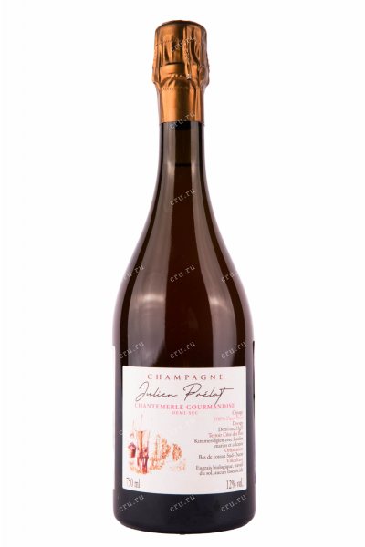 Шампанское Julien Prelat Chantemerle Gourmandise AOC Rose Demi-Sec  0.75 л