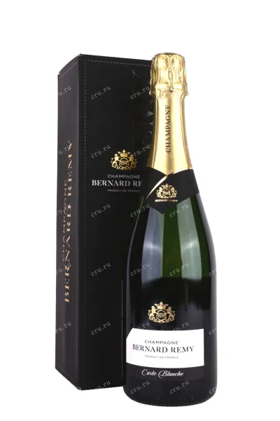 Шампанское Bernard Remy Carte Blanche Brut gift box 2018 0.75 л