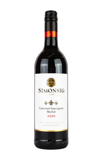 Вино Simonsig Cabernet Sauvignon-Merlot 2020 0.75 л