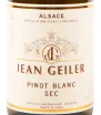 Этикетка вина Jean Geiler Pinot Blanc 0.75 л