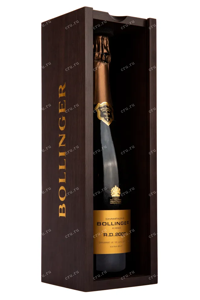 Контрэтикетка игристого вина Bollinger R.D. 0.75 л