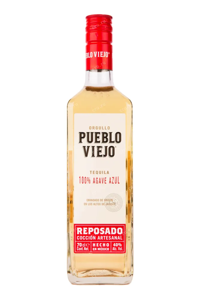 Текила Pueblo Viejo Reposado  0.7 л