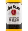 Этикетка виски Jim Beam 0.7