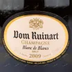 Этикетка игристого вина Dom Ruinart Blanc de Blancs 2009 0.75 л