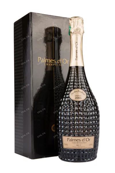 Шампанское Nicolas Feuillatte Palmes D'Or Brut gift box 2006 0.75 л