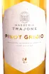 Этикетка Pinot Grigio Terre Siciliane Masseria Trajone 2021 0.75 л