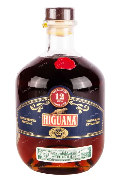 Ром Higuana Extra Anejo Gran Reserva 12 years  0.7 л