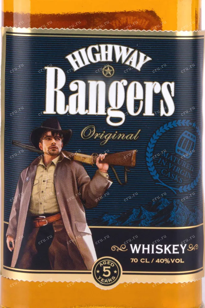 Виски Highway Rangers 5 Years Old  0.7 л