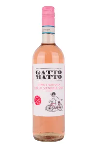 Вино Villa degli Olmi Gatto Matto Pinot Grigio Rosato delle Venezie 2023 0.75 л