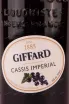 Этикетка Giffard Creme de Cassis d'Anjou 0.75 л