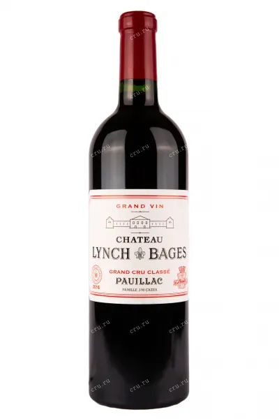 Вино Chateau Lynch Bages Puillac Grand Cru Classe 2014 0.75 л