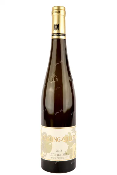 Вино Rheinhessen Kuhling Gillot Nackenheimer Rothenberg Wurzelecht Riesling 2018 0.75 л