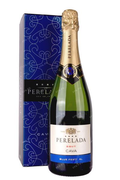 Шампанское Cava Perelada Brut in gift box 2020 0.75 л