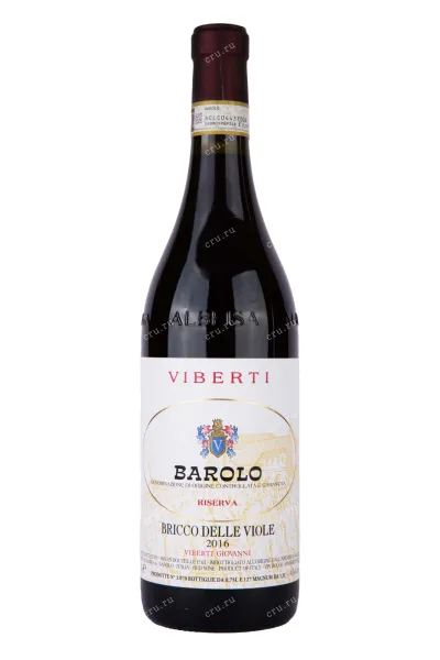 Вино Barolo Riserva Viberti Bricco delle Viole 2016 0.75 л