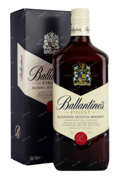 Виски Ballantines Finest in gift box  0.75 л