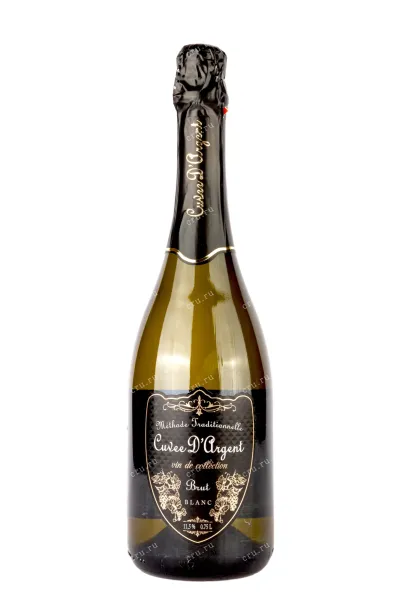 Игристое вино Cuvee dArgent Blanc Brut 2018 0.75 л