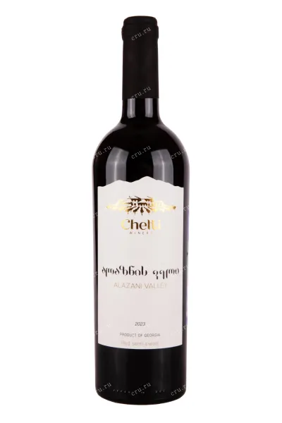 Вино Chelti Alazani Valley Red 2023 0.75 л
