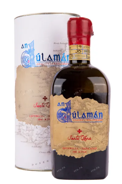 Джин An Dulaman Santa Ana Armada with gift box  0.5 л