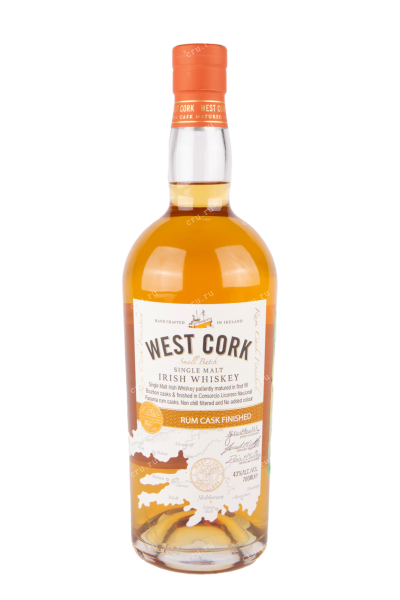 Виски West Cork Rum Cask  0.7 л