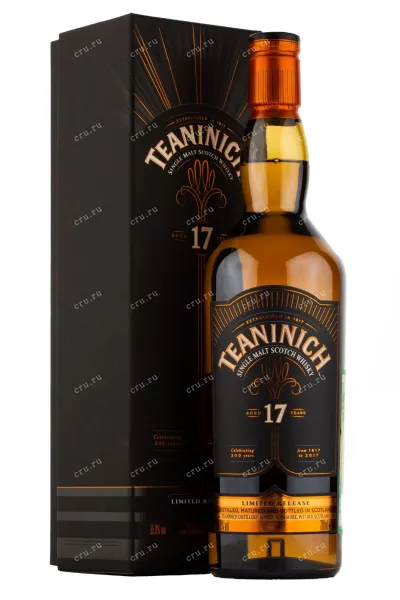 Виски Teaninich 17 years gift box  0.7 л