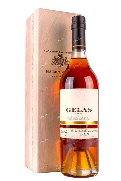 Арманьяк Gelas Bas Armagnac in gift box 2004 0.7 л