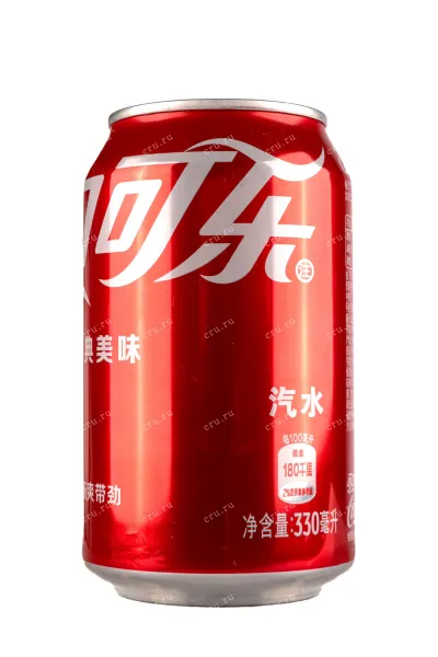 Газированный напиток Coca Cola Classic in a metal can  0.33 л