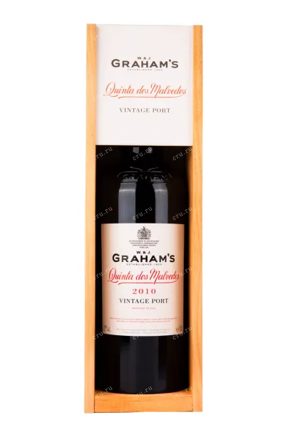 Портвейн Grahams Quinta dos Malvedos Vintage Port with gift box 2010 0.75 л