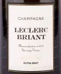 Этикетка игристого вина Leclerc Briant Premier Cru 0.75 л