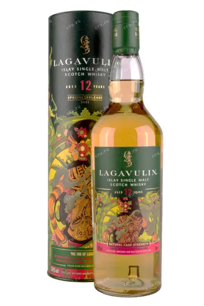 Виски Lagavulin The Ink of Legends 12 year old in tube  0.7 л