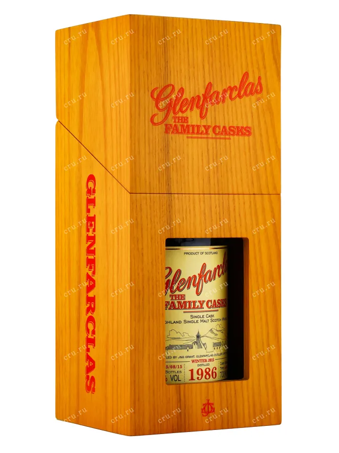 Виски Glenfarclas Family Cask 1986 0.7 л