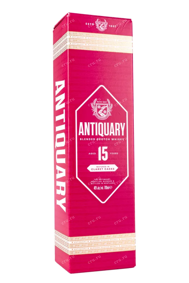 Подарочная коробка Antiquary 15 years in gift box 0.7 л