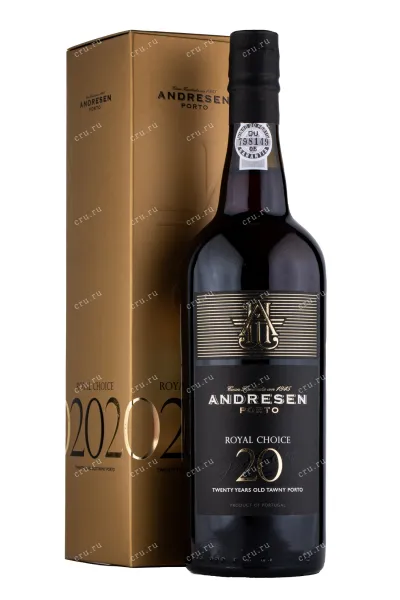 Портвейн Andresen Royal Choice Tawny 20 years 2003 0.75 л