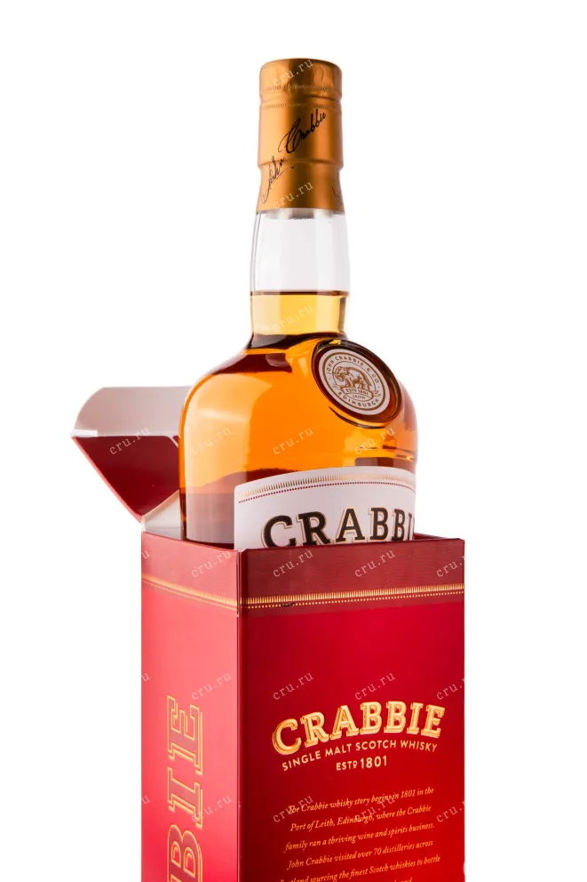 Виски Crabbie 12 years Speyside  0.7 л