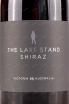 Этикетка The Last Stand Shiraz 2022 0.75 л