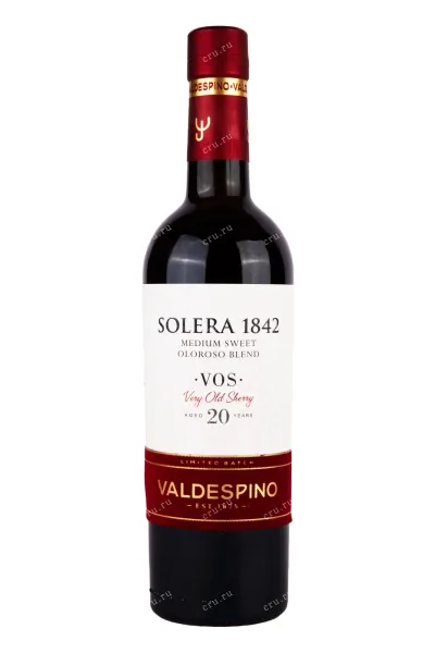 Херес Valdespino Oloroso Solera 1842 Very Old Sherry 2021 0.5 л