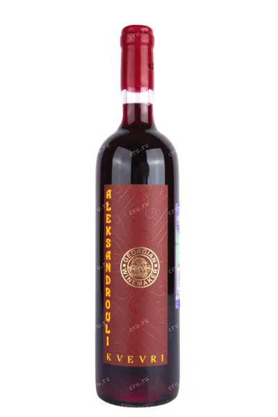 Вино Aleksandrouli Kvevri Georgian Winemaker 2021 0.75 л